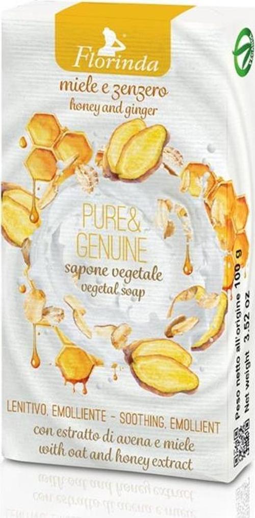 Pure & Genuine Zencefil ve Bal Katı Sabun 100Gr