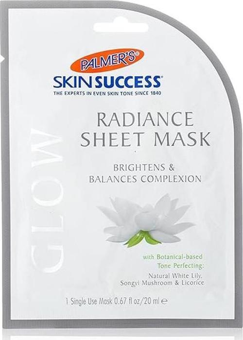 Palmers Skin Success Glow Radiance Sheet Aydınlatıcı Maske 20ML