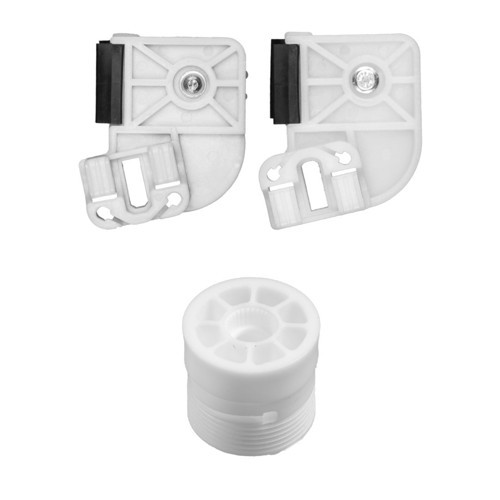 Volkswagen Transporter T5 için Cam Kriko Plastiği ve Makarası-Sol-Set