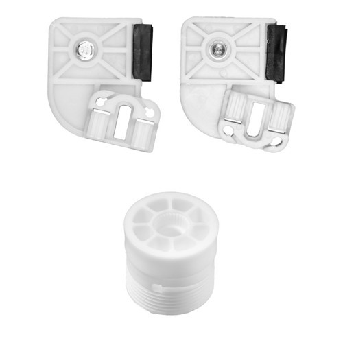 Volkswagen Transporter T5 için Cam Kriko Plastiği ve Makarası-Sağ-Set