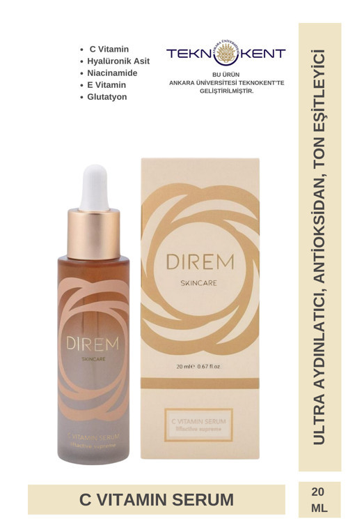 C Vitamin Ultra Aydınlatıcı & Cilt Tonu Eşitleyici Serum