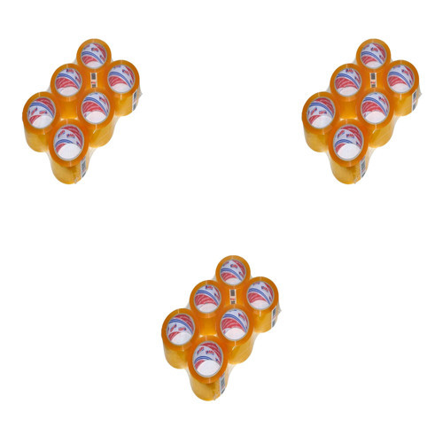 Bant Şeffaf Koli Bandı / 45 mm x 100 Metre / 6'lı 3 Paket - 18 Adet