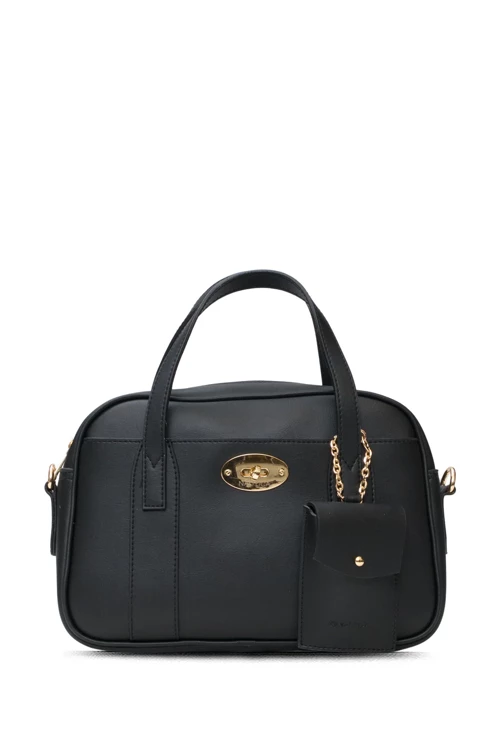 Kadın Omuz Askılı Çapraz Çanta Siyah CN7557T – Günlük Şık Tasarım, Hafif ve Kullanışlı