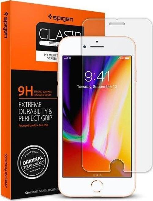 iPhone 7 Plus / 8 Plus ile Uyumlu Cam Ekran Koruyucu GLAS.tR SLIM