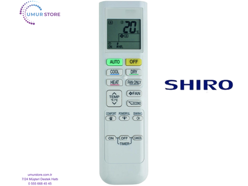 Shiro Daikin FTXP 35 M9 Klima Kumandası