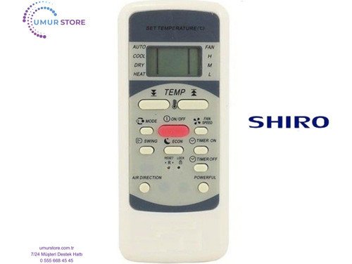 Shiro SHK-21 HR Klima Kumandası