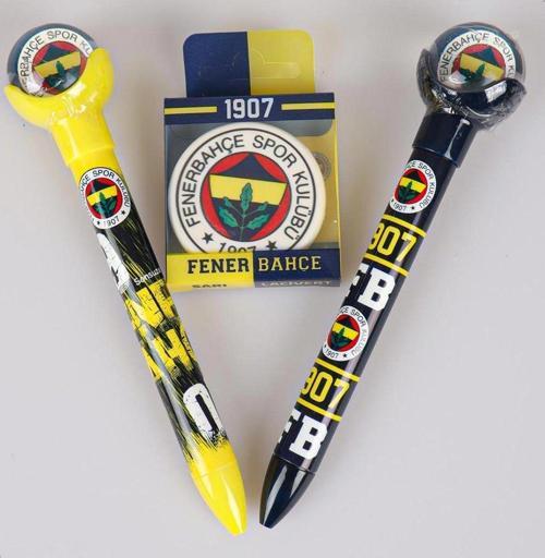 LİSANSLI FENERBAHÇE VERSATİL UÇLU KALEM ve SİLGİ SETİ 