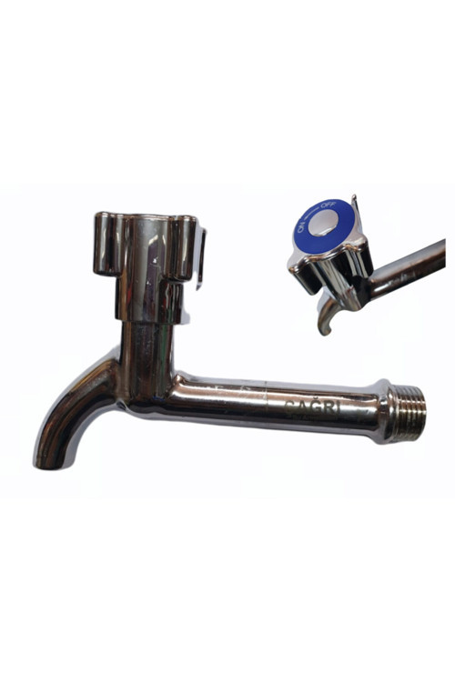 Makro Musluk Tuvalet Bahçe Çeşme Balkon Lavabo Wc Musluğu Aç-Kapa