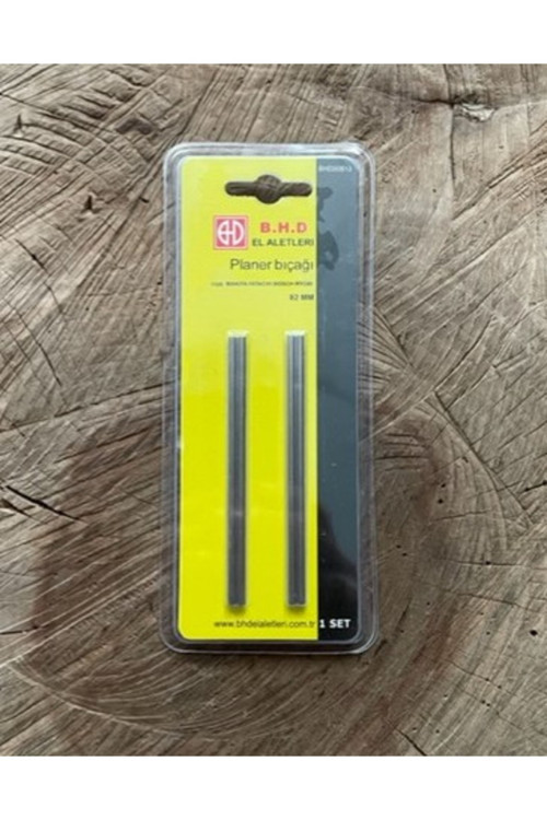 Bhd Elektrikli Planya Bıçagı Çelik Planya Bıçak 82Mm 1 Çift