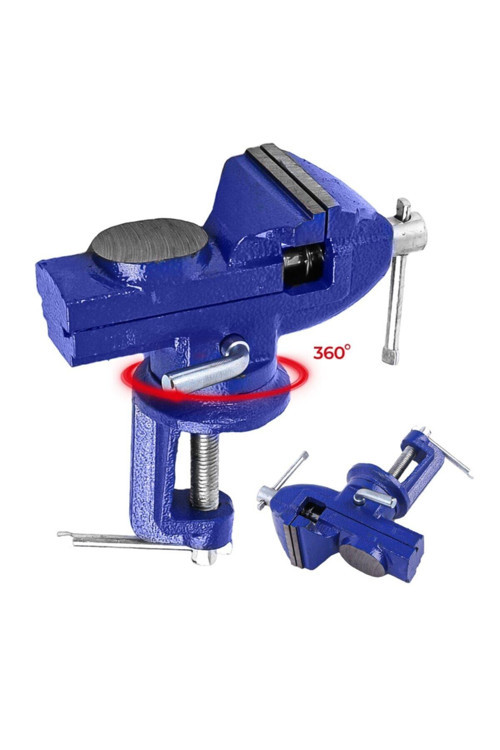50Mm Dönerli Tablalı Örslü Masaya Monte Mengene