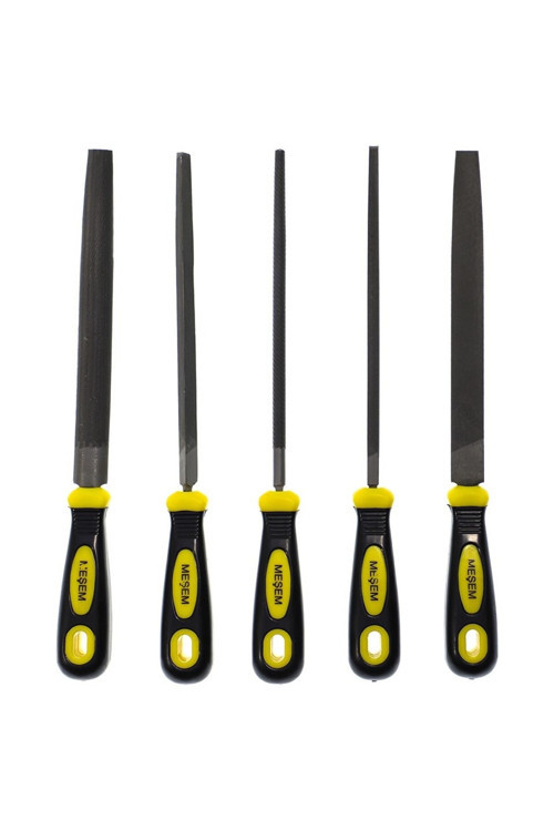 Büyük Boy 5'Li Eğeleme Seti 32Cm Ege Eğe Takımı
