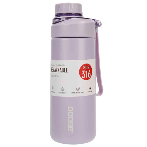 Fit Çelik Termos Matara 520Ml Mor