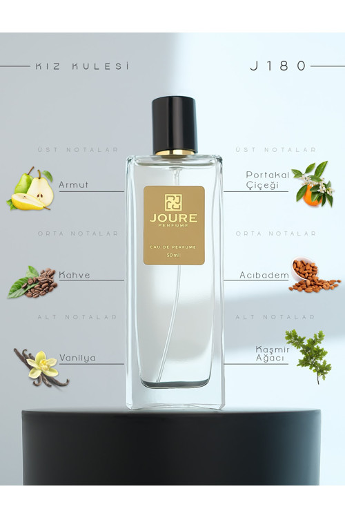 Joure J180 - Vanilya Kahve Çikolata Kokulu 50ml Kalıcı Edp Kadın Parfüm
