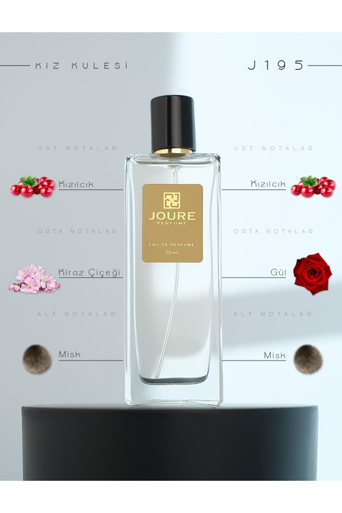 J195 - Floral Meyveli Ferah Kokulu 50ml Kalıcı Edp Kadın Parfüm