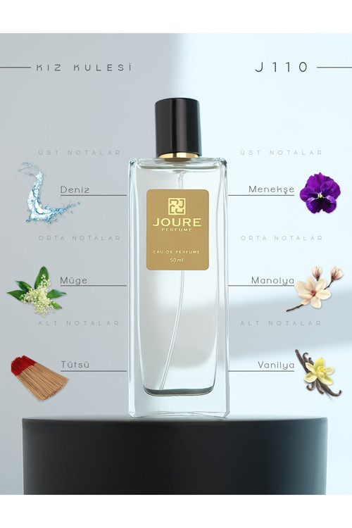 Joure J110 - Ferah Menekşe Pudralı Kokulu 50ml Kalıcı Edp Kadın Parfüm