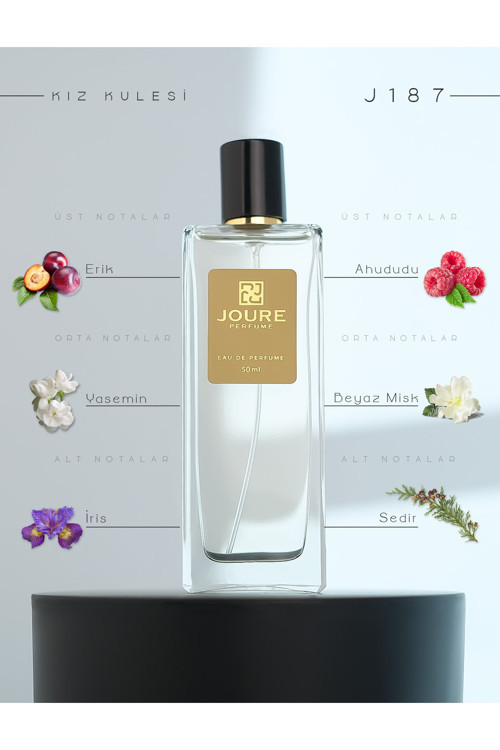 Joure J187 - Fresh Tatlı Meyveli Kokulu 50ml Kalıcı Edp Kadın Parfüm