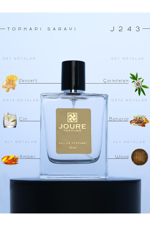 J243 - Sıcak Baharatlar Aromatik Kokulu 50ml Kalıcı Edp Erkek Parfüm