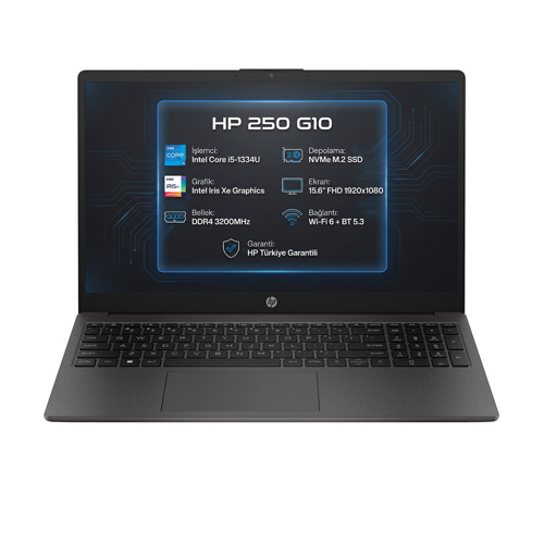 250 G10 Intel Core i5-1334U 12GB 512GB SSD 15.6" FHD Windows 11 Pro Laptop, Notebook B2PH6ES 011