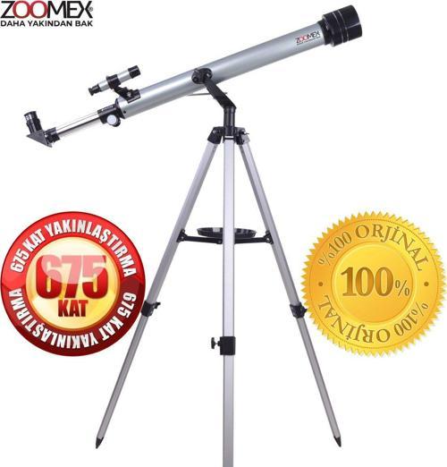 F90060M Astronomik Teleskop 675X Yakınlaştırma - Eğitici Ve Öğretici Geleceğin Bilim Adamı Olun!!!