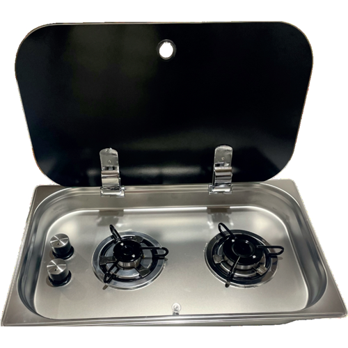 KARAVAN & TEKNE KROM CAM KAPAKLI OCAK 32X53 (UNİVERSAL)