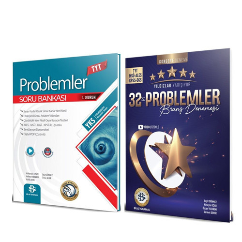 Bilgi Sarmal Problemler Soru Bankası ve Yıldızlar Deneme Seti 2 Kitap
