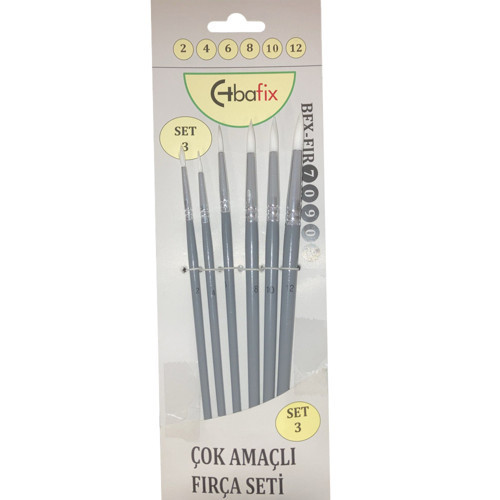Fırça Seti Çok Amaçlı Artist 6 LI (2-4-6-8-10-12)