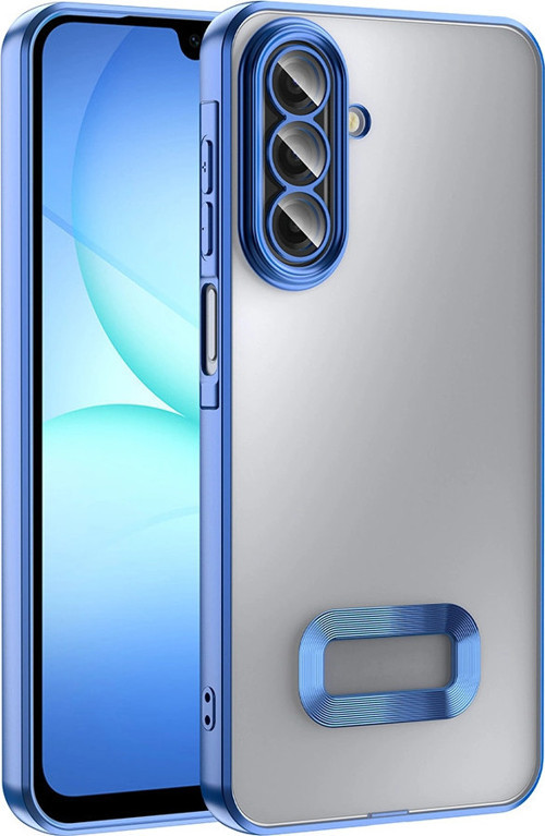 Galaxy A17 Kılıf Kamera Korumalı Logo Gösteren Omega Kapak