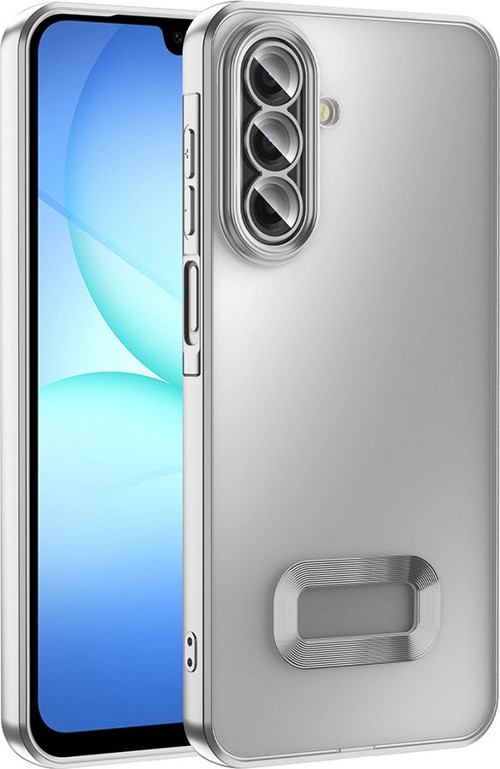 Galaxy A17 Kılıf Kamera Korumalı Logo Gösteren Omega Kapak