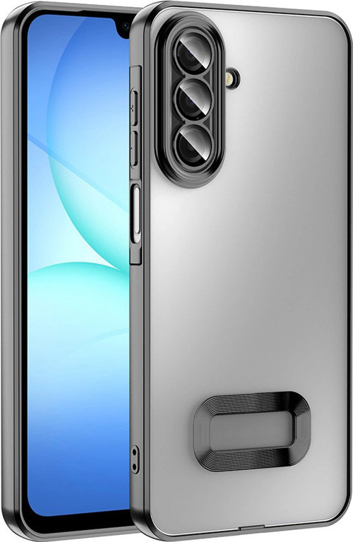 Galaxy A17 Kılıf Kamera Korumalı Logo Gösteren Omega Kapak