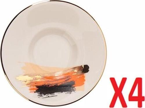 Dash Desen Çay Tabağı 11cm 4 lü 04ALM008510