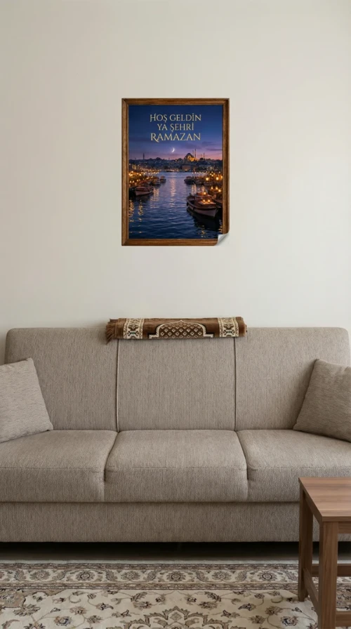 Ramazan Tablo - Poster Dini (Model- 64)