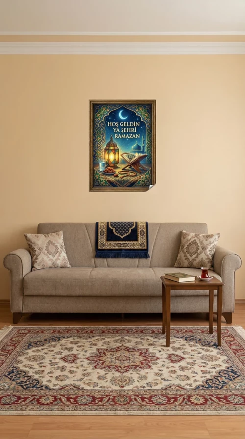 Ramazan Tablo - Poster Dini (Model- 56)