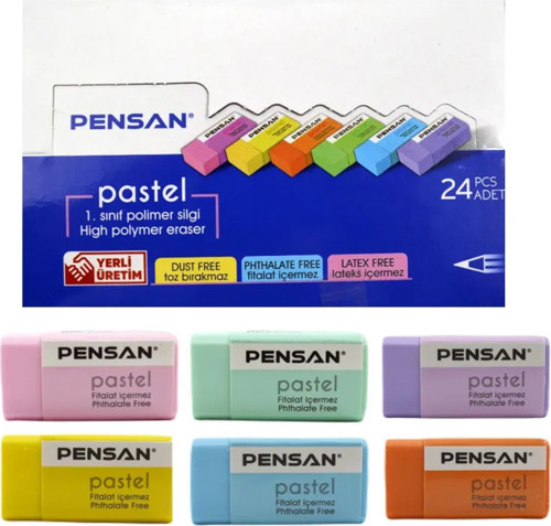 Silgi Pastel 24 LÜ PSS-24P