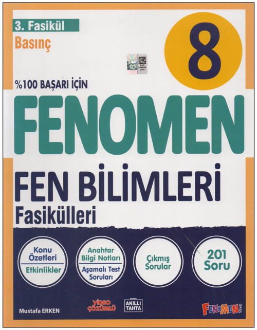 Fenomen 8.Sınıf Fen Bilimleri 3.Fasikül