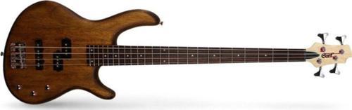 Ab4Pjopw Bas Gitar Actıon, Double Cutaway, Open Pore Ceviz,