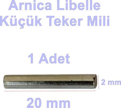 Libella Fırçalı Turbo Başlık Küçük Tekerlek Mili (Eski Model Ep Tf Yedek Parça)