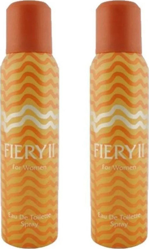 2 Adet x Fiery 2 Deodorant 150 Ml Bayan