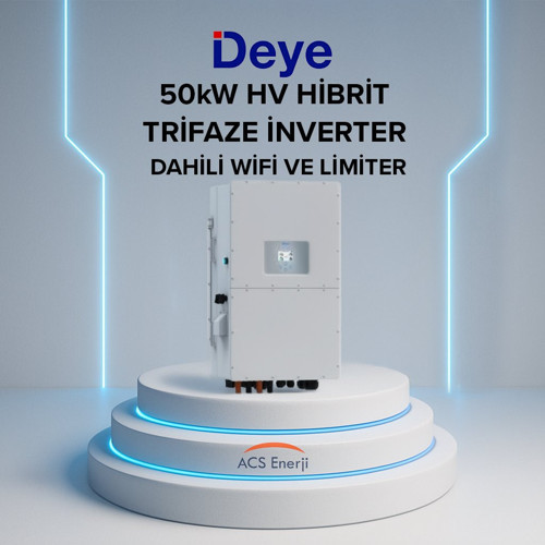 60KW HİBRİT TRİFAZE İNVERTER HV