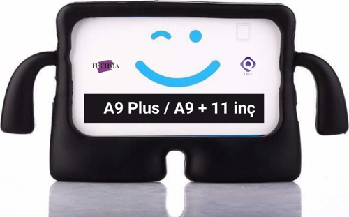 Galaxy Tab A9 Plus 11 inç Uyumlu Fuchsia iBuy Standlı Çocuk Tablet Kılıfı X210 - X216 - x218