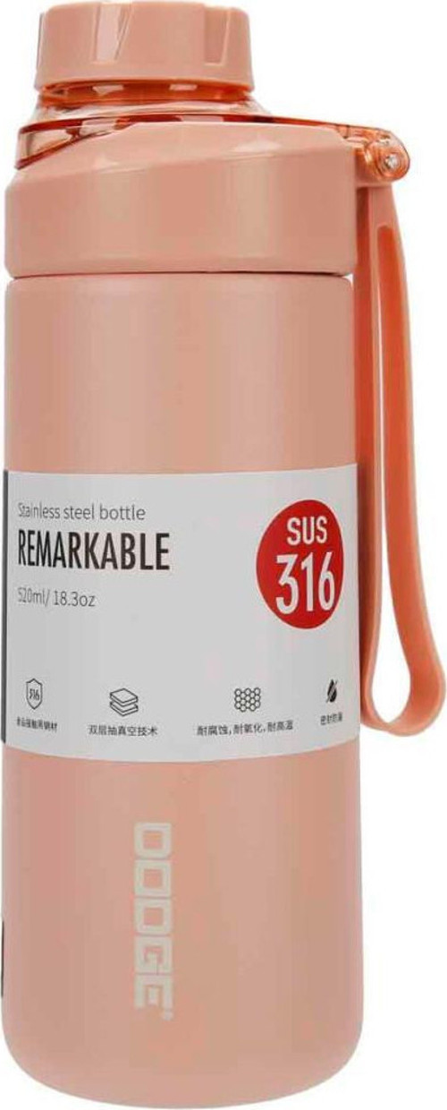 Fit Çelik Termos Matara 520Ml Somon