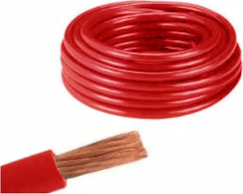 AKÜ BAĞLANTI KABLOSU 25MM2 KIRMIZI (100CM- 1MT)