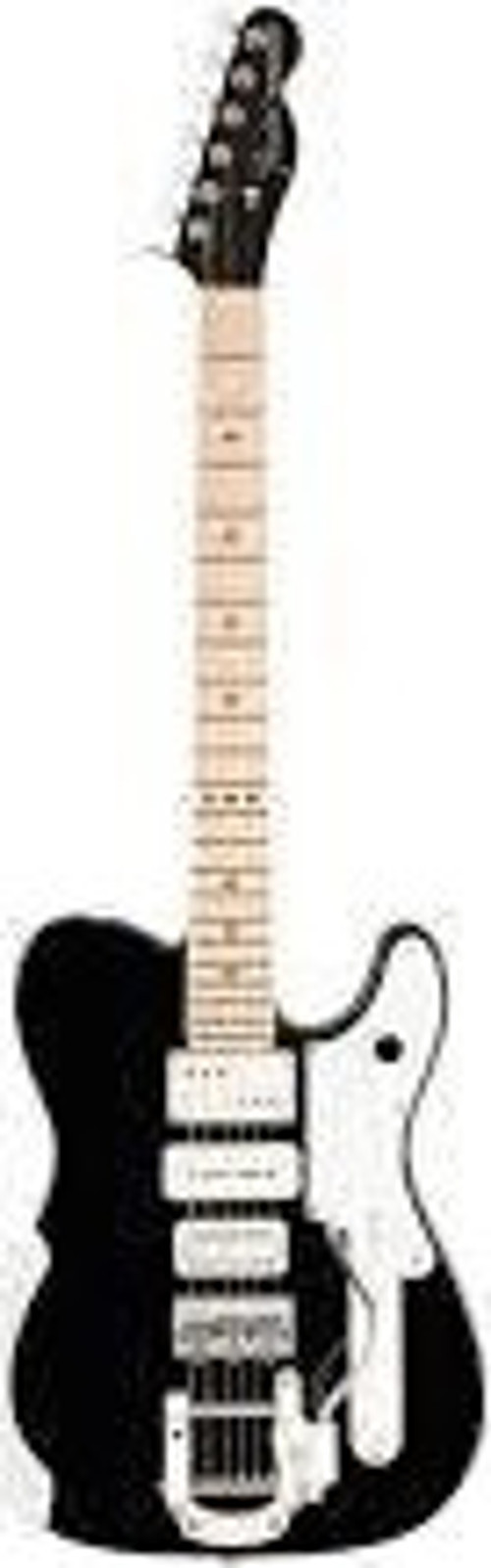 Jack White Triplecaster Akçaağaç Klavye Black Elektro Gitar