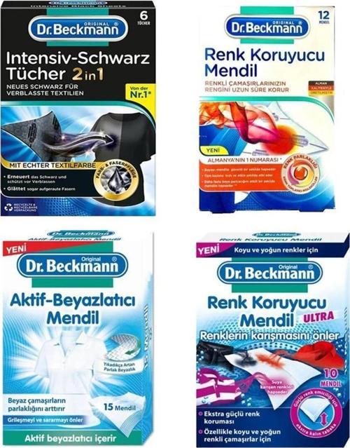 Dr. Beckmann Temizleyici Mendil 4lü Set