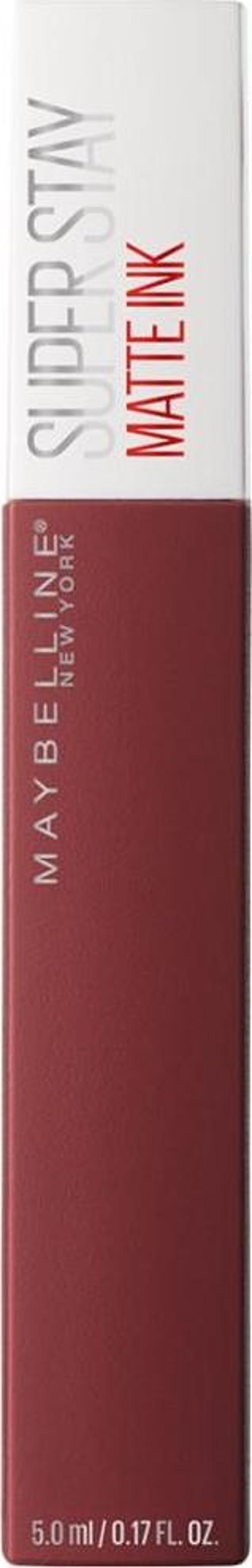 Super Stay Matte Ink Likit Mat Ruj - 50 Voyager - Bordo
