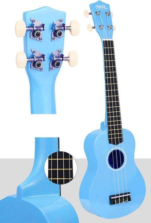 UKX-233BL Mavi Concert Ukulele (Askı Çanta Metod Pena)