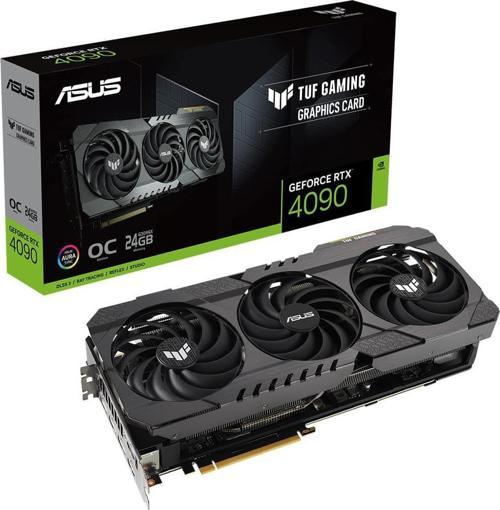 TUF-RTX4090-O24G-OG-GAMING 24GB Geforce RTX4090 GDDR6X 384bit 2xHDMI 3xDP 16x Ekran Kartı (ARGB)