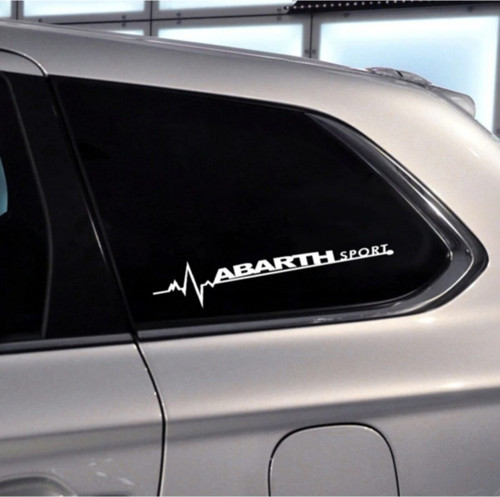 Abarth İçin Uyumlu Aksesuar Oto Yan Cam Sticker