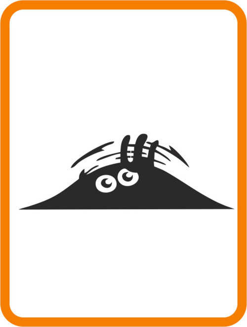 Bagajdan Bakan Şaşkın Hayalet Oto Sticker Siyah 30*10 Cm