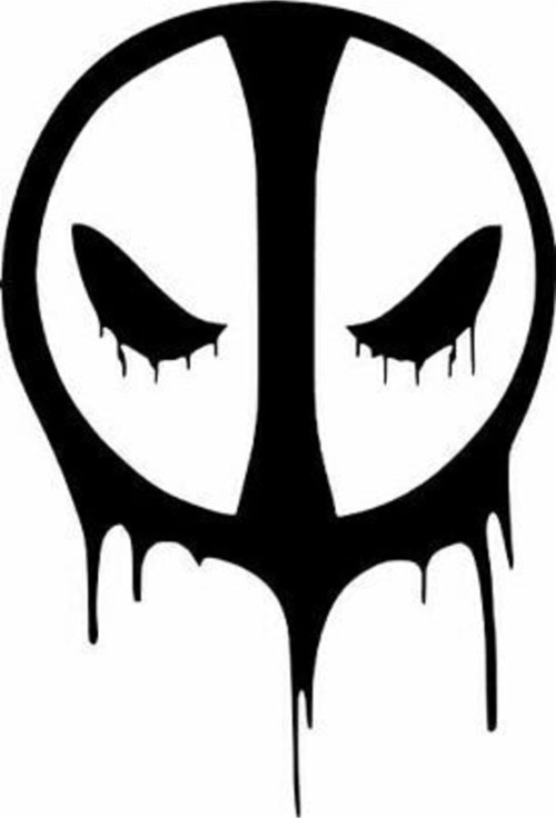 Deadpool Oto Cam Sticker 15*15 Cm