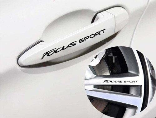 Ford Focus Sport Kapı Kolu Sticker Set 8 Ad 10*1 5 Cm